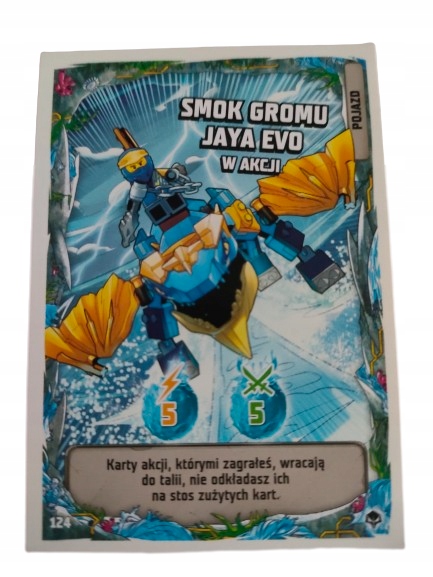 Karta Lego Ninjago Seria 7 Następny Poziom Nr 124