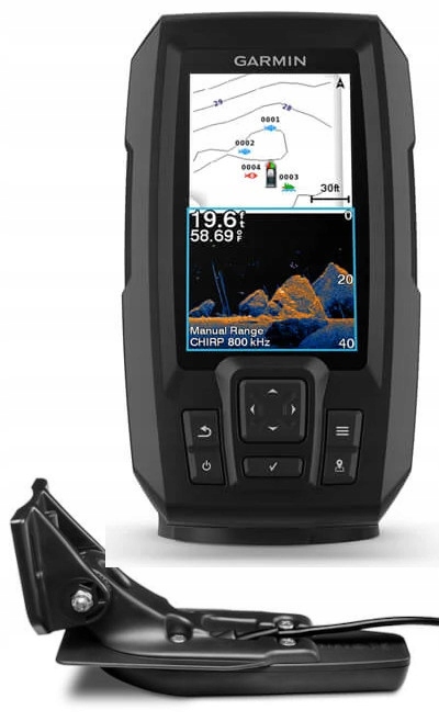 Echosonda Garmin Striker Vivid 4cv z przetwornikiem GT20-TM