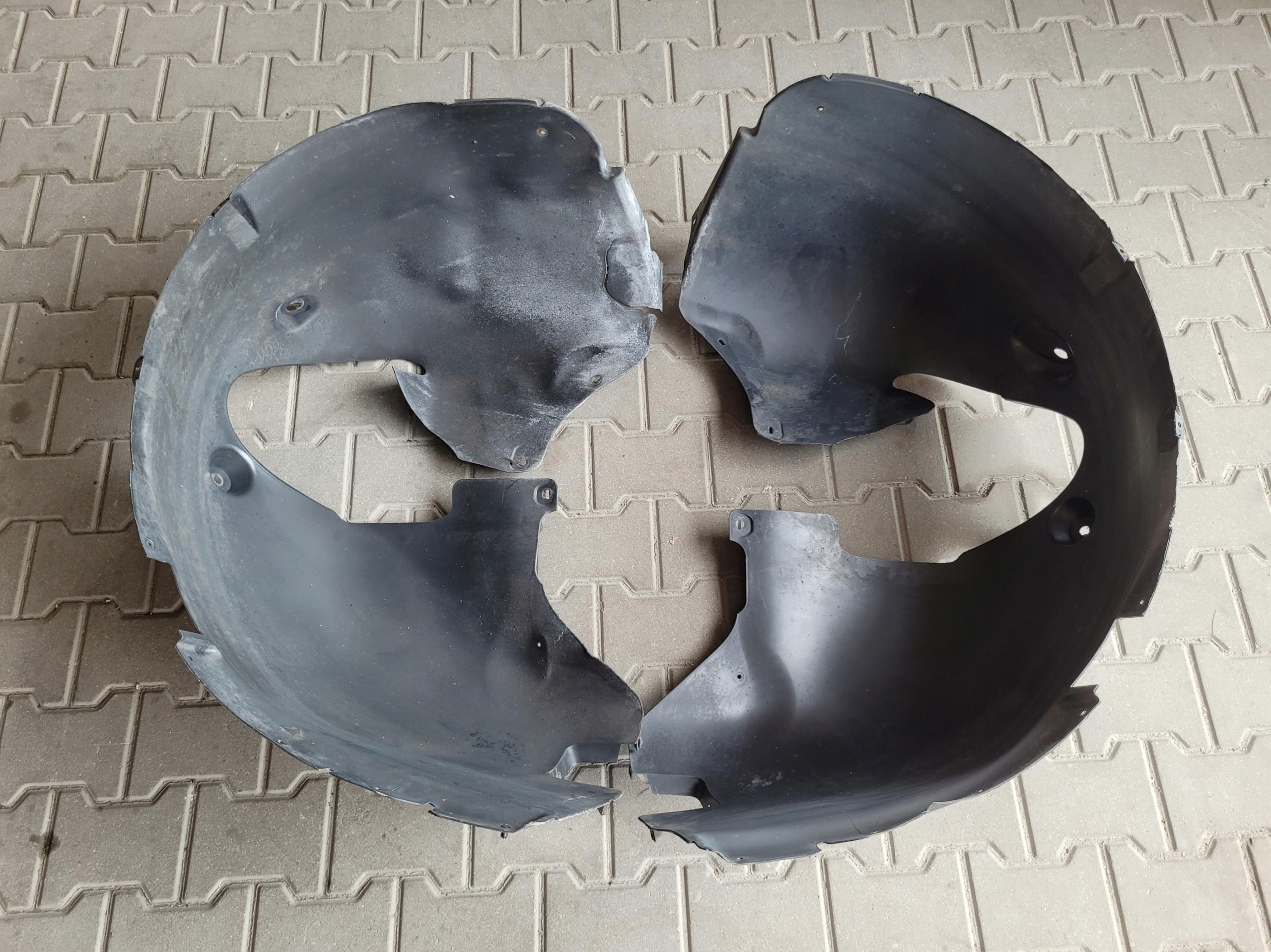 mudguard front left right front left right PORSCHE CAYENNE and 7L 9PA LIFT