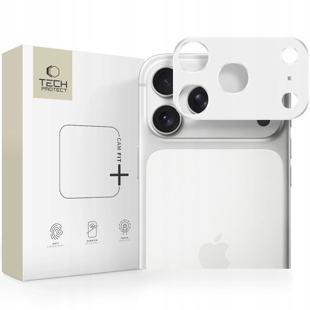 Osłona Aparatu Tech- Protect Camalloy Fit+ iPhone 17 Pro Max Silver Tech-