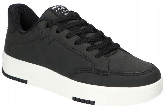 American Club AA45 Adidasy Sportovní Boty Tenisky Paměťová Vložka Černá 41