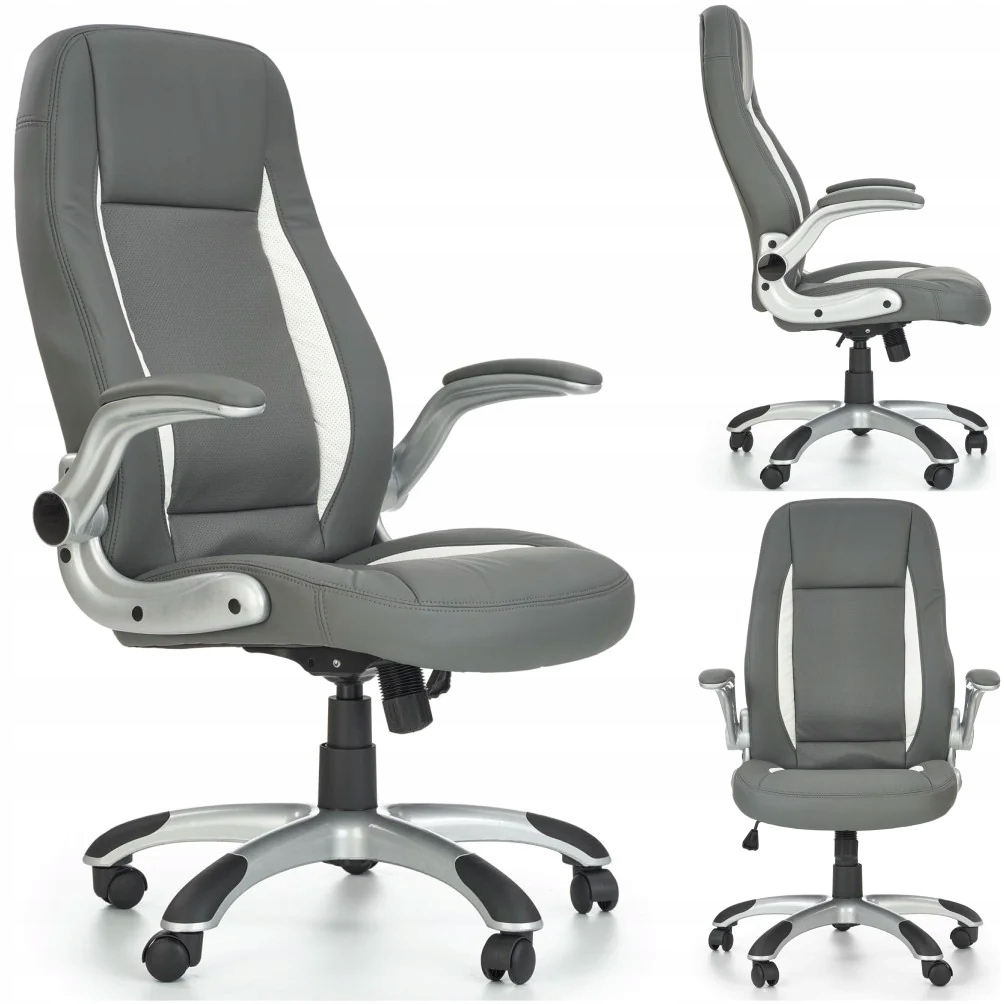 

Fotel Ergonomiczny Biurowy Gabinetowy Saturn Szary