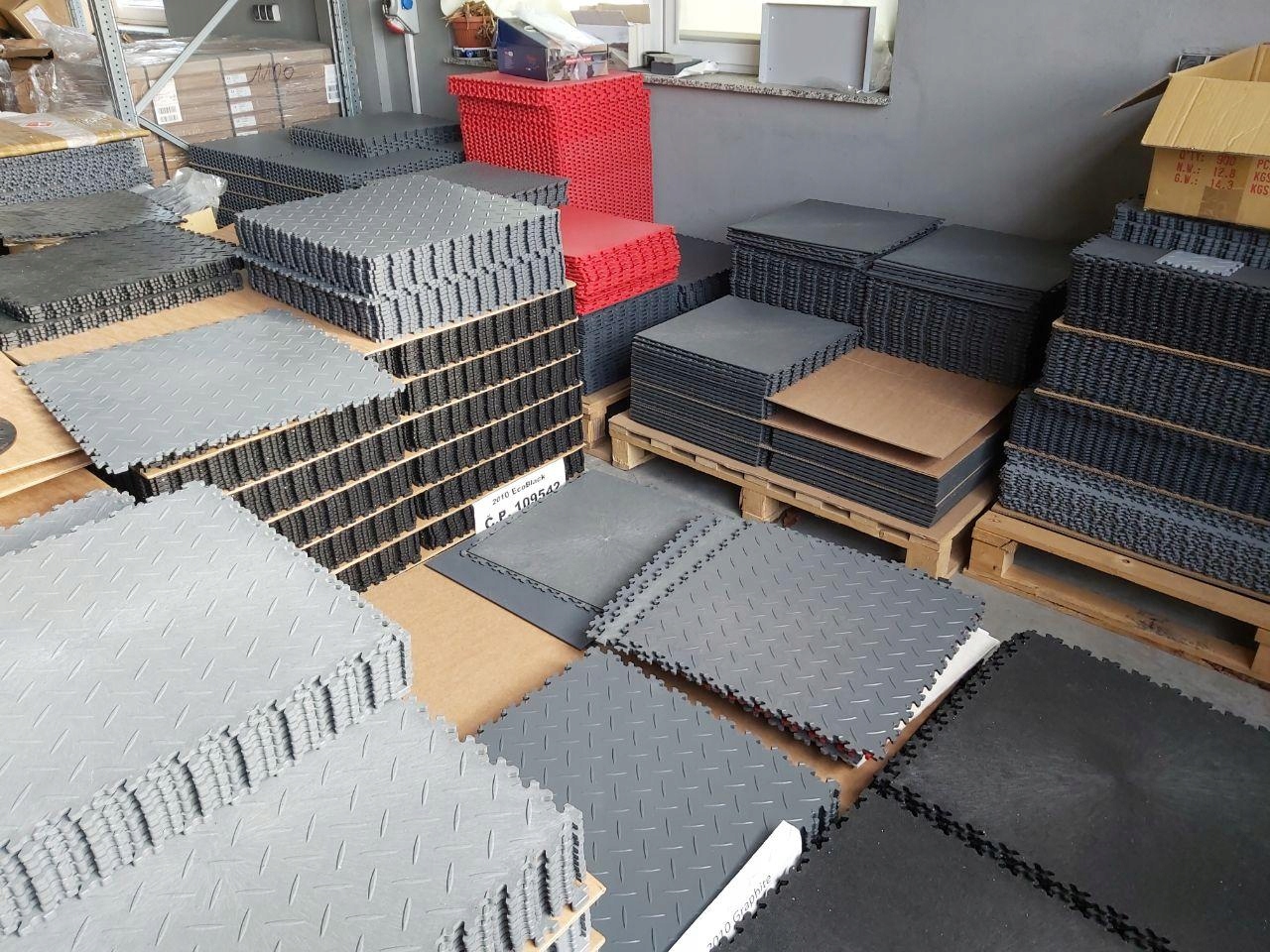 Posadzki do Garażu Domu Magazynu, Biura EB20 Format kwadratowy