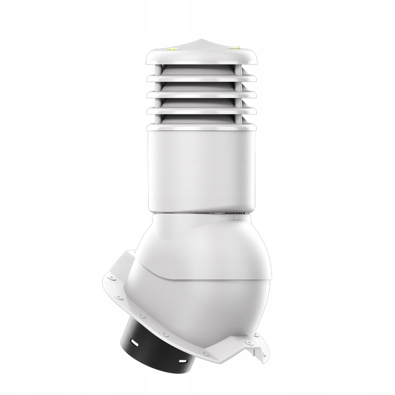Ventilačný krb Smartline profil T35 fi 150 mm, zateplený, svetlosivý