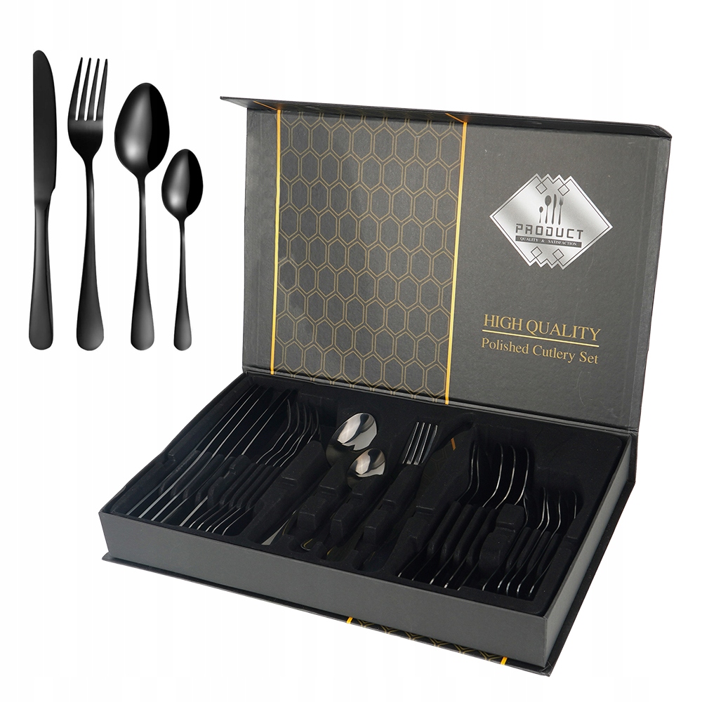 Sada Příborů Z Nerezové Oceli Pro 6 Osob 24EL