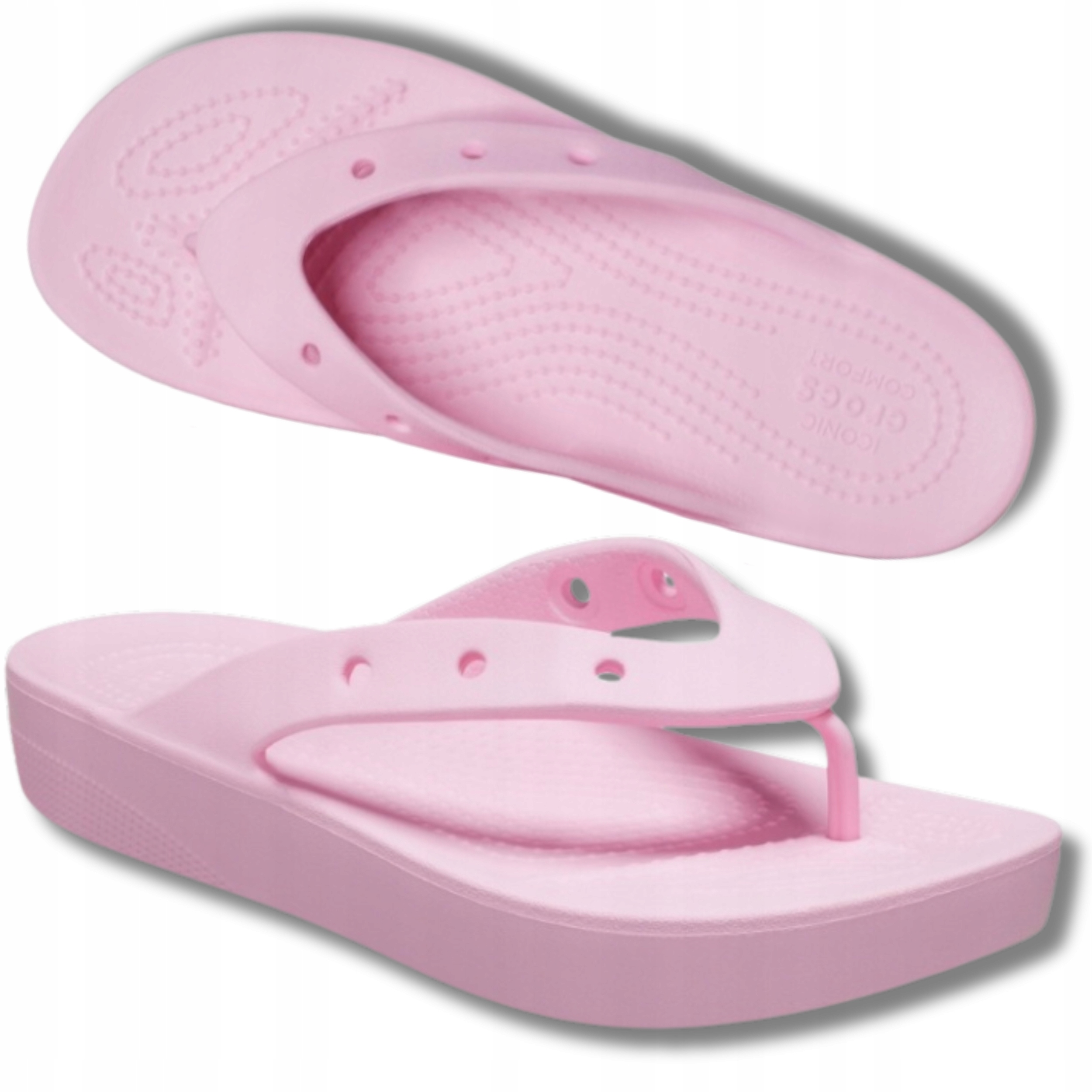 Dámské Nazouváky Crocs Pohodlné Nazouvací Na Platfoemu 34,5 W5
