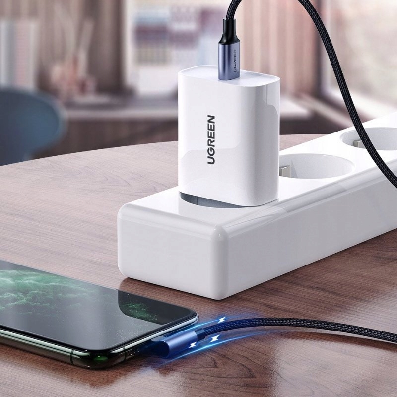 KABEL UGREEN US305 LIGHTNING DO USB-C 2.0 KĄTOWY Marka Ugreen