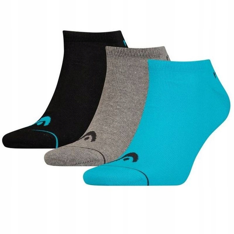 Skarpety Head Sneaker Socks 3P Blue Combo 43-46