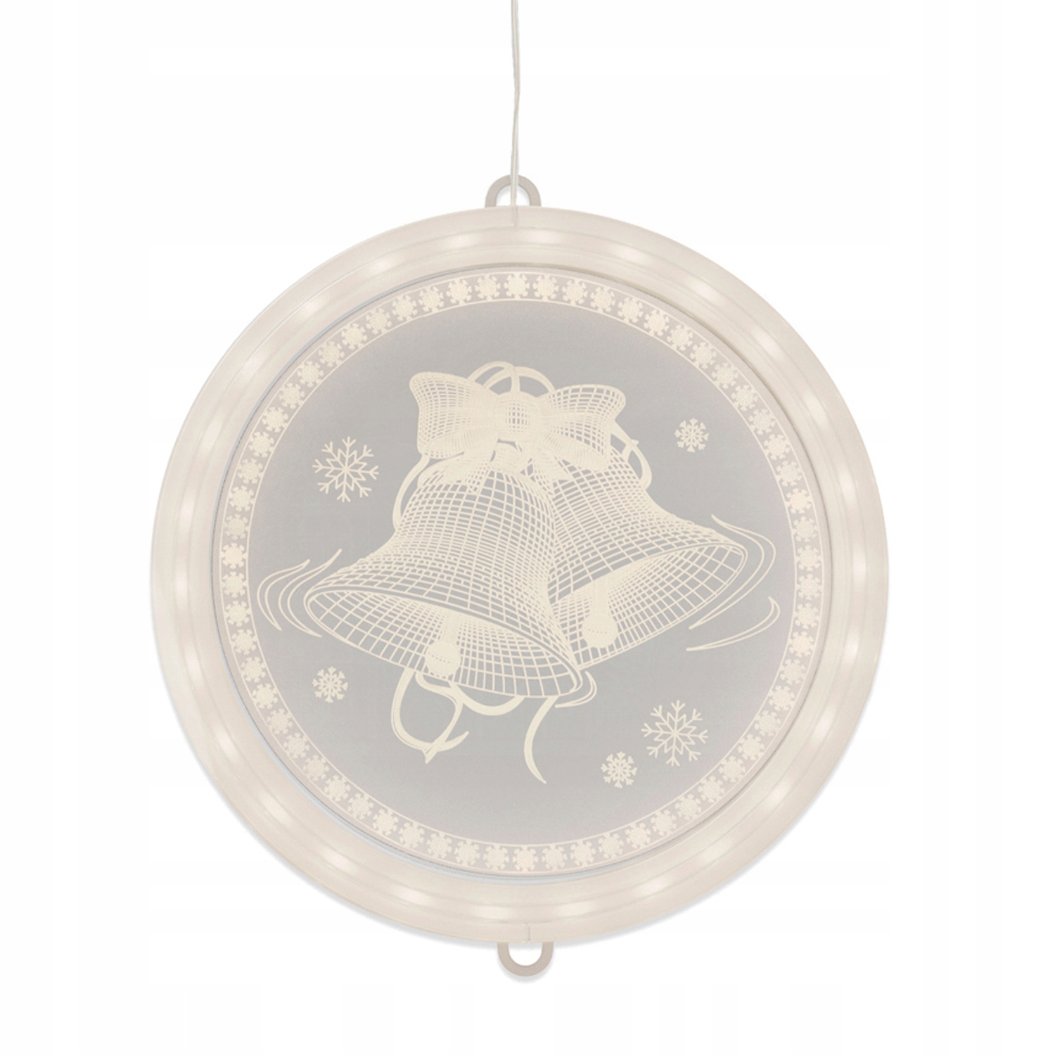 Okienna ozdoba led witraż światełka Dzwoneczki