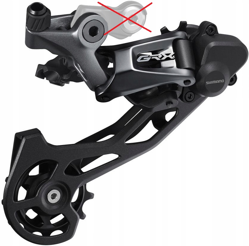 Przerzutka tylna Shimano Grx RD-RX810 2x11 11rz 11s Direct Mount DM tył