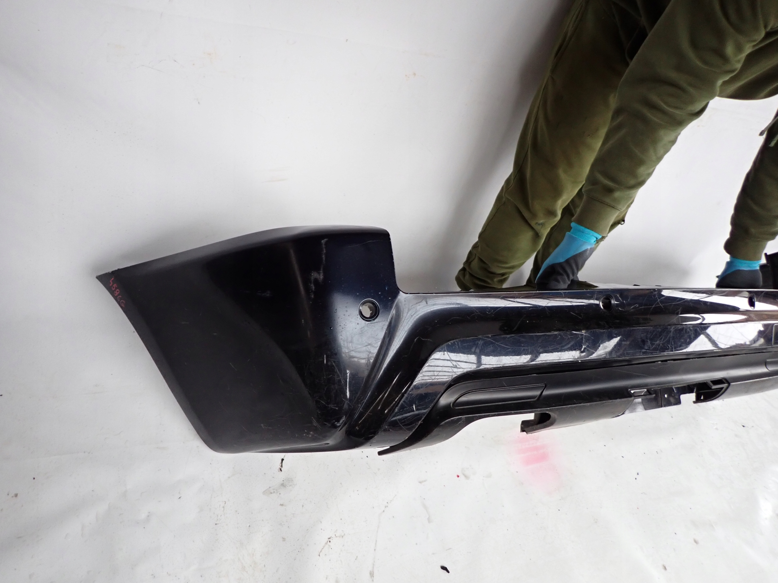 BMW X3 E83 M PAKIET bumper rear part rear PDC 34143390