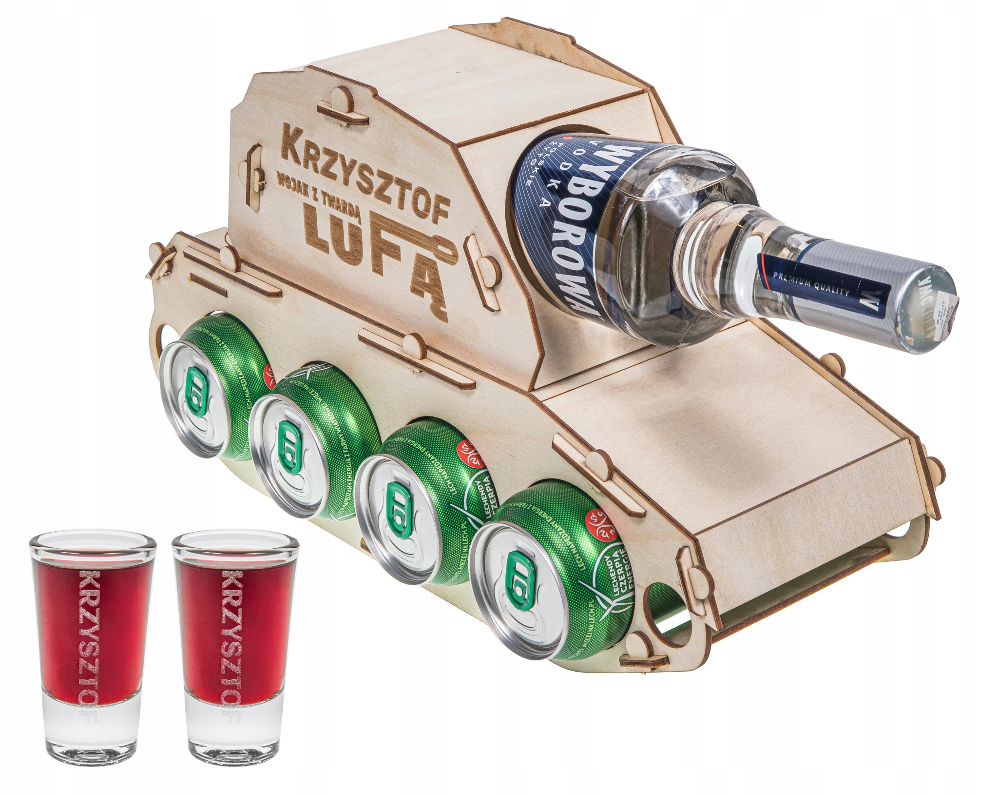 

Czołg na Piwo alkohol Dla Chłopaka Grawer