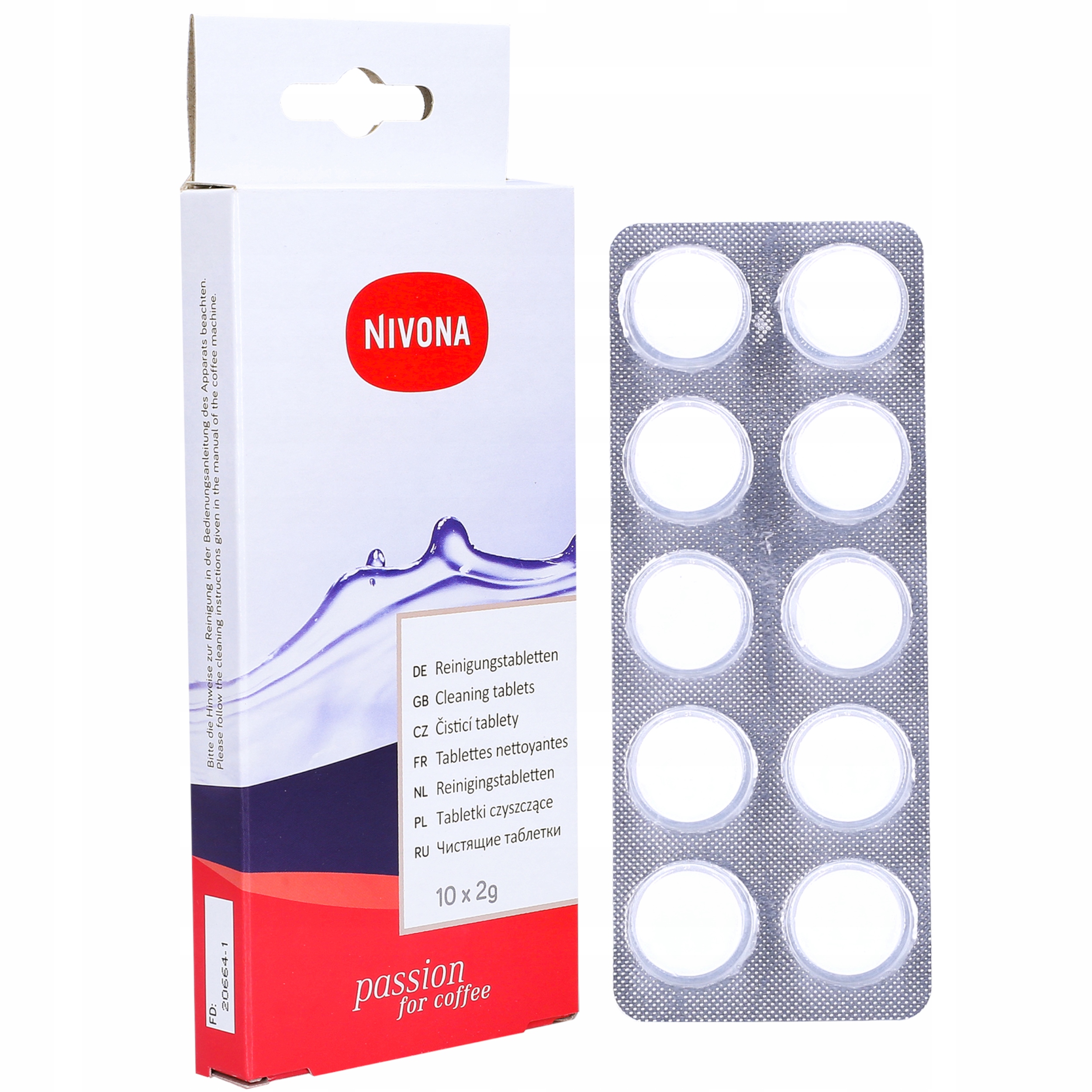 

Tabletki czyszczące do ekspresów Nivona Nirt 701