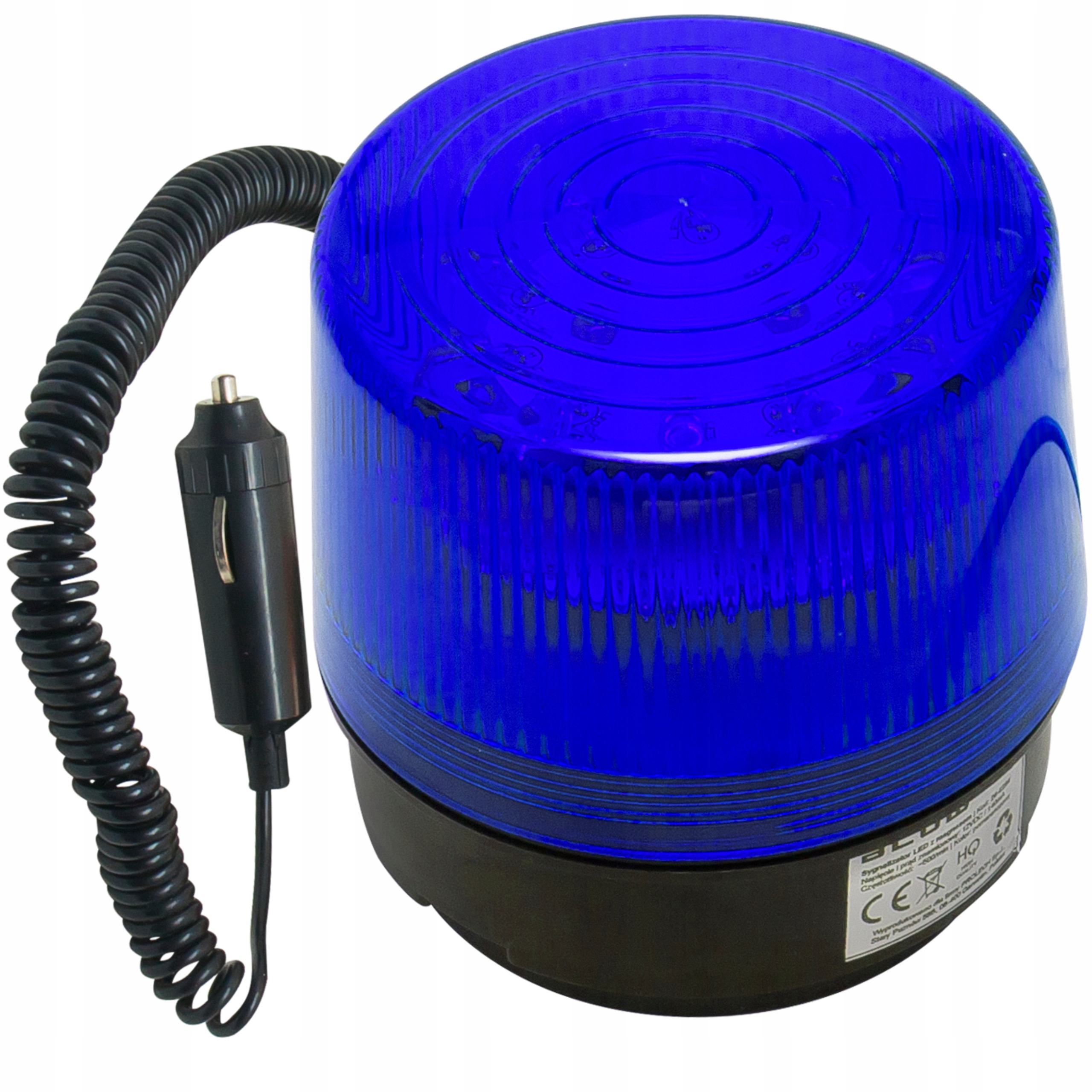 

Lampa Ostrzegawcza Błyskowa Led Magnes Kogut 12V