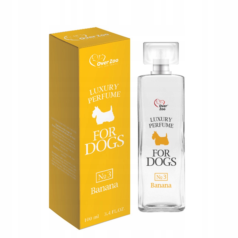 

Overzoo Perfumy dla Psów o Zapachu Bananów 100ml