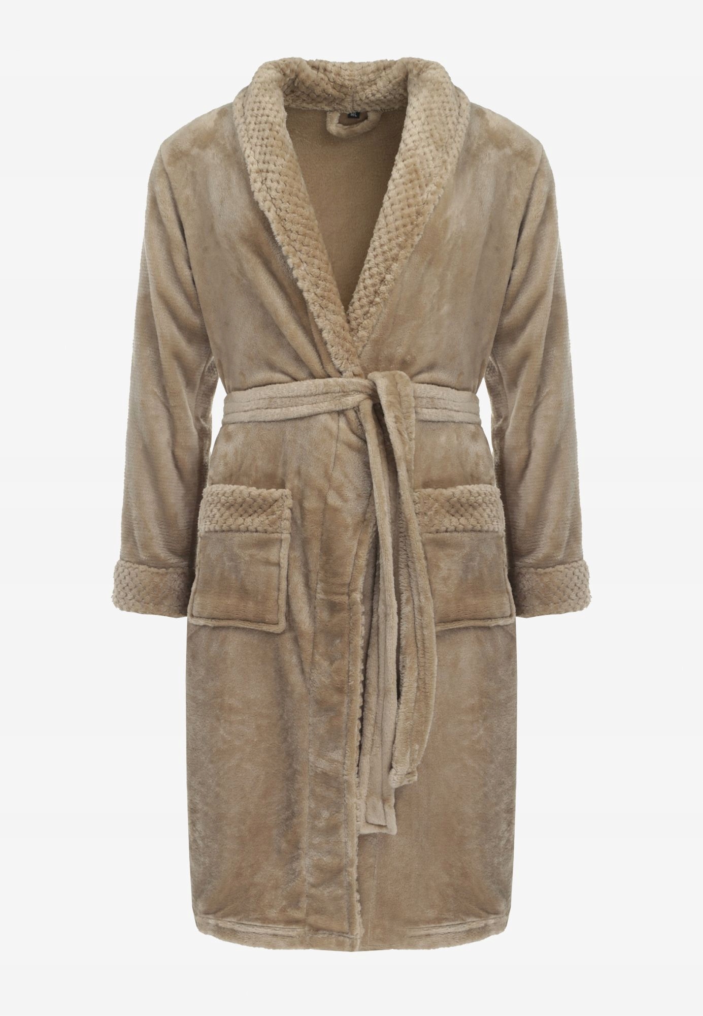 Born2Be Brązowy Szlafrok męski