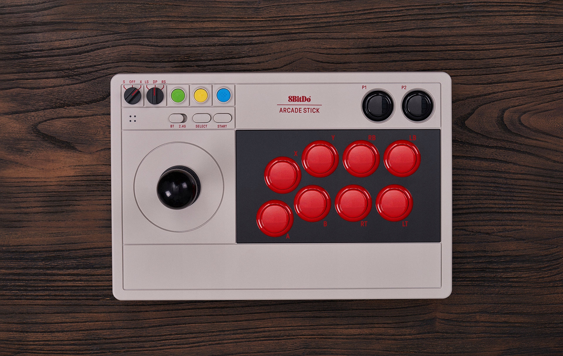 8BitDo Arcade Stick 2.4G BT USB Joystick PC Switch Stan opakowania oryginalne