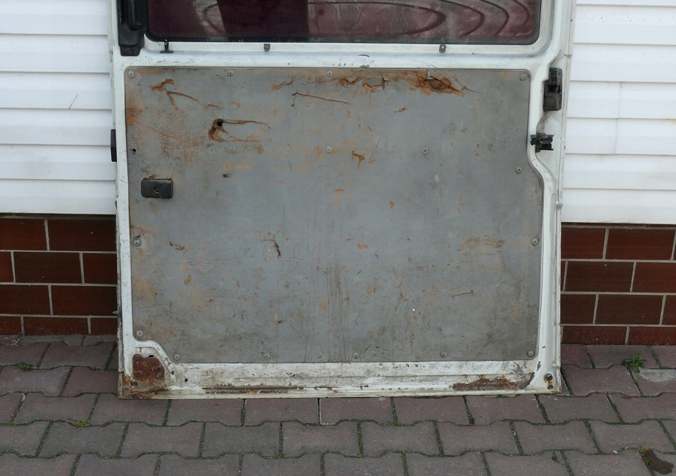 door right rear part sliding side complete VW TRANSPORTER IV T4 MULTIVAN