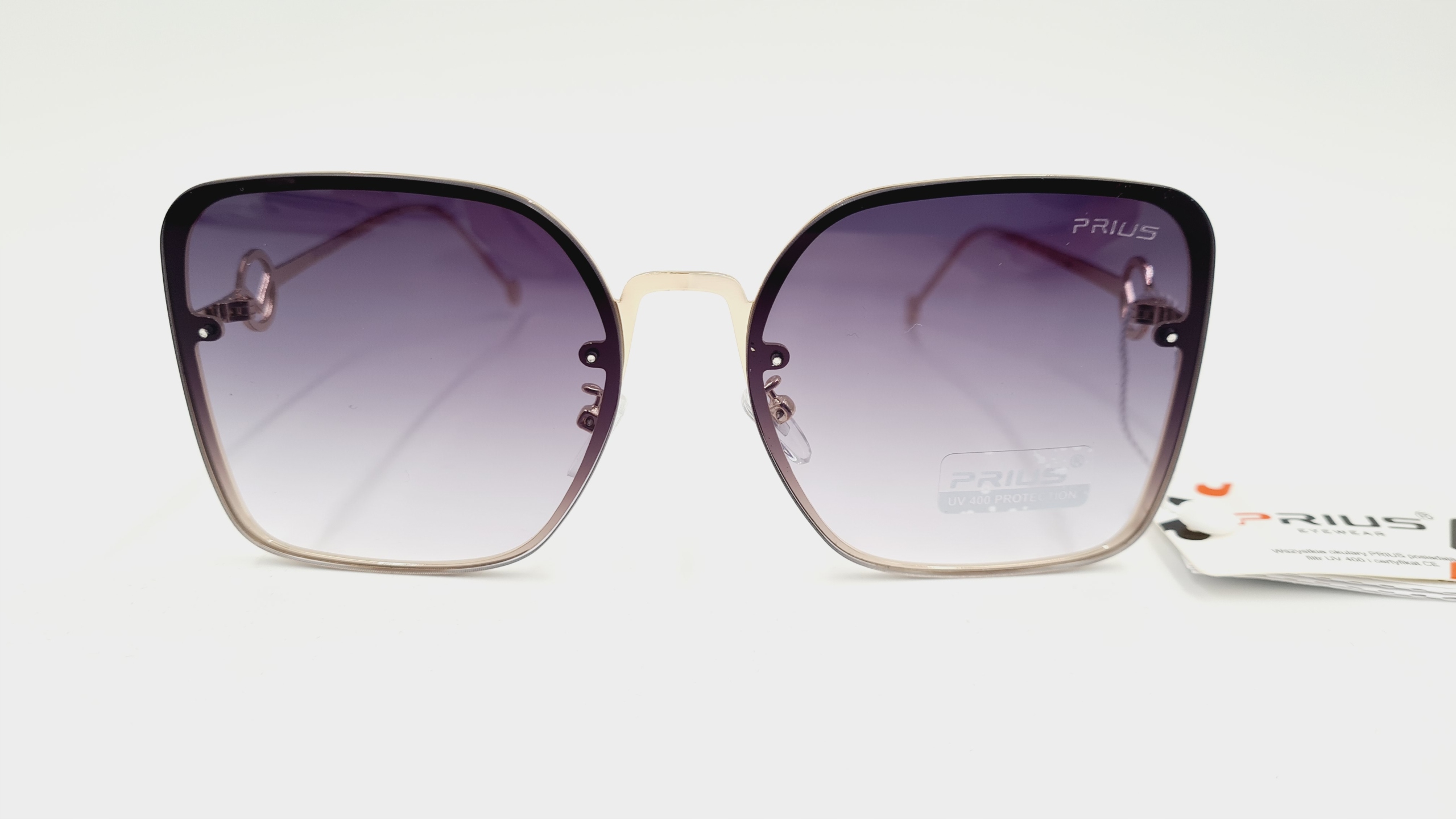 

Nowe Damskie UV400 Okulary przeciwsłoneczne fiolet