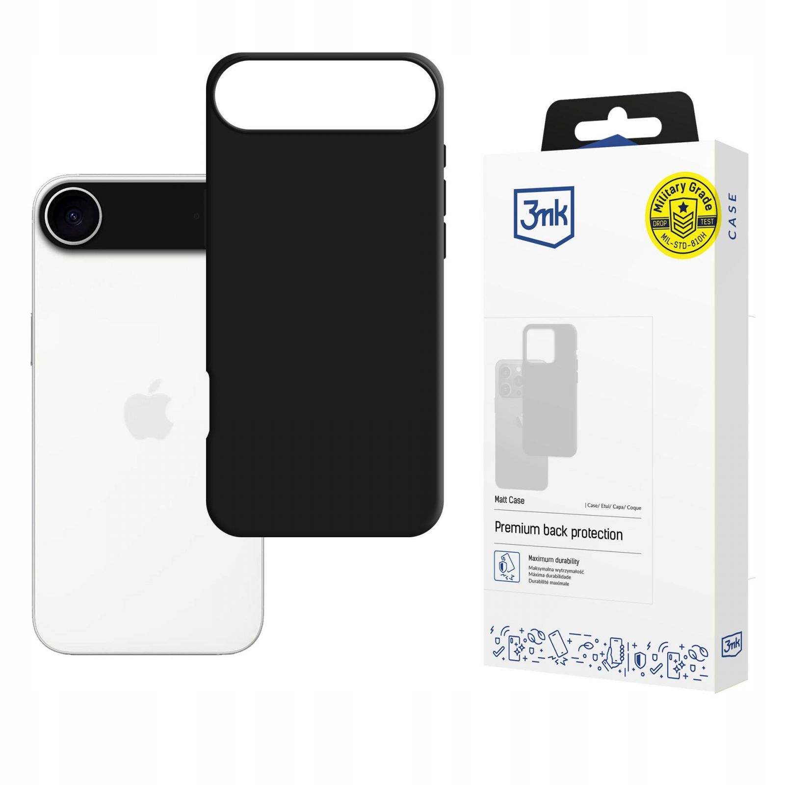 3mk Matt Case do Apple iPhone 17 Air
