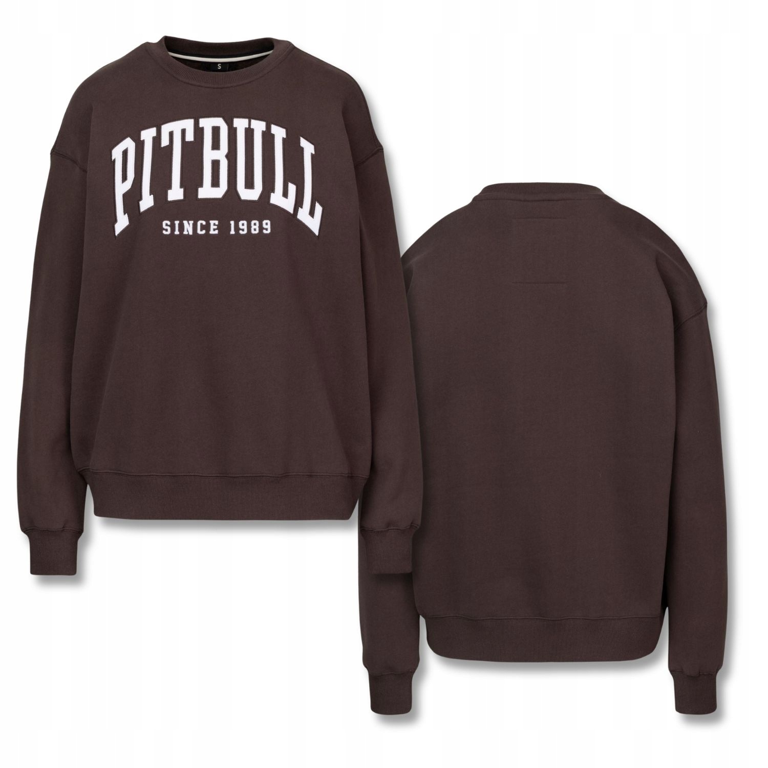 Dámská mikina crewneck Pitbull, volný střih, silná tkanina Norton