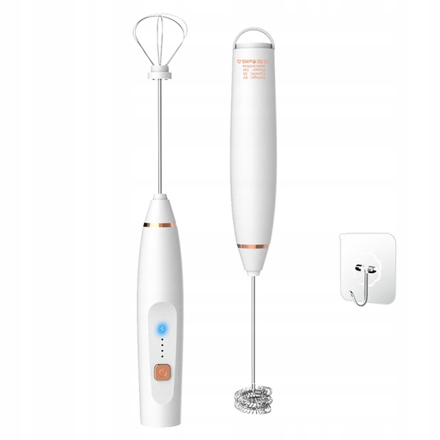 SPIENIACZ UBIJACZ DO MLEKA KAWY MINI MIKSER-2 IN 1 Z HAKIEM Model TOHVA7FD53VMMCH5