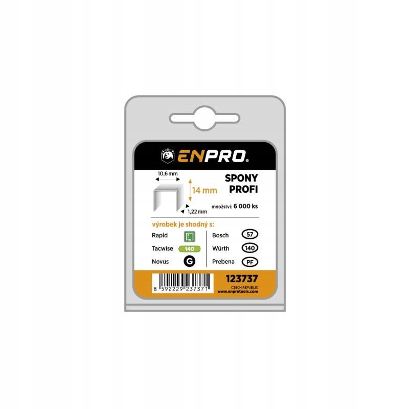 Spony Profi, 345/14 mm, 6000 ks, Enpro