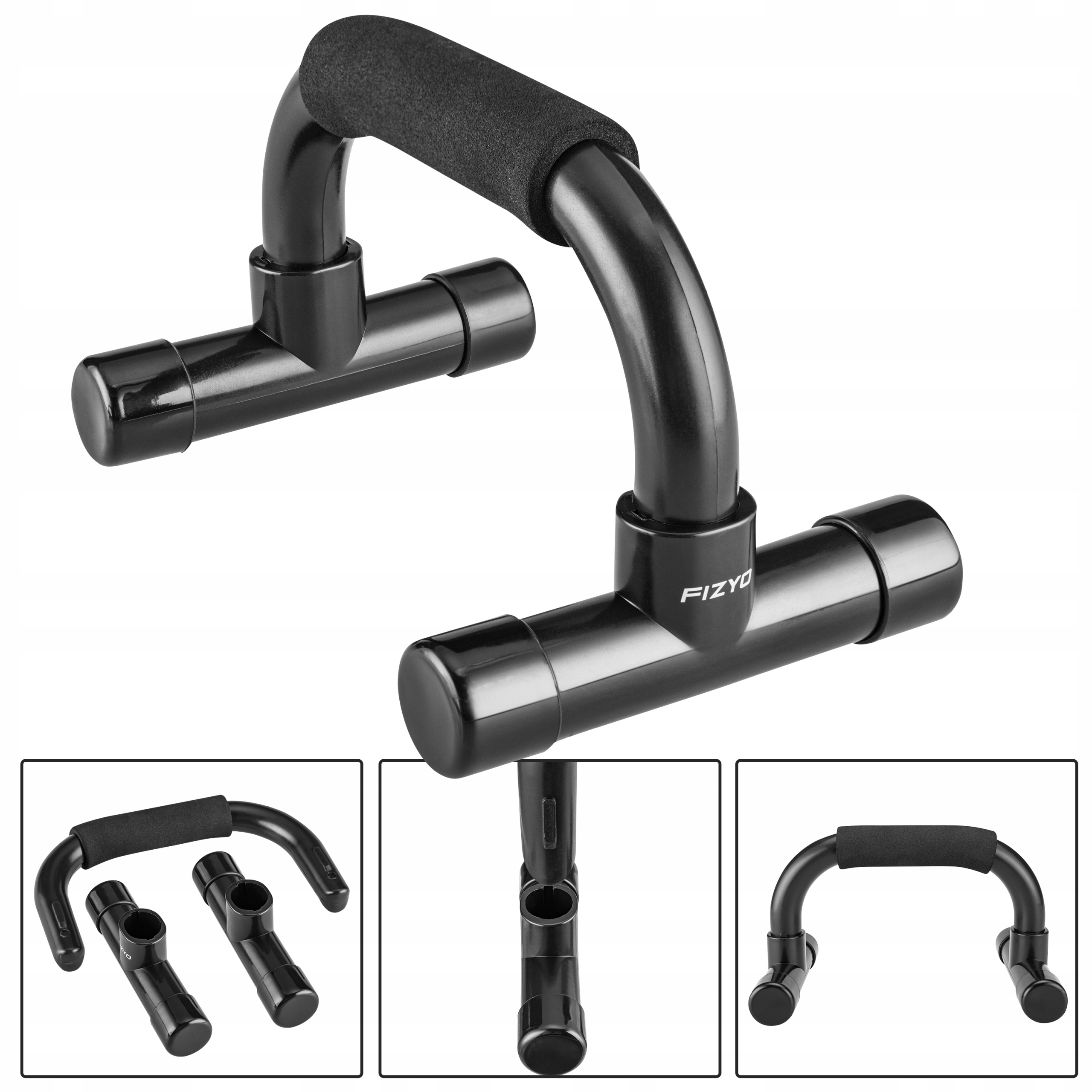 PODPÓRKI UCHWYTY DO POMPEK TRENING W DOMU I SIŁOWNI FIZYO PARALETKI 2szt. Marka Inna marka