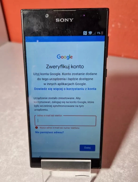 Смартфон Sony Xperia L1 2/16 GB черный