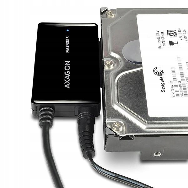 ADSA-FP3 Adapter Usb 3.2 Gen 1 Sata 6G Hdd FASTport3 2.5'', 3.5'', 5.25''
