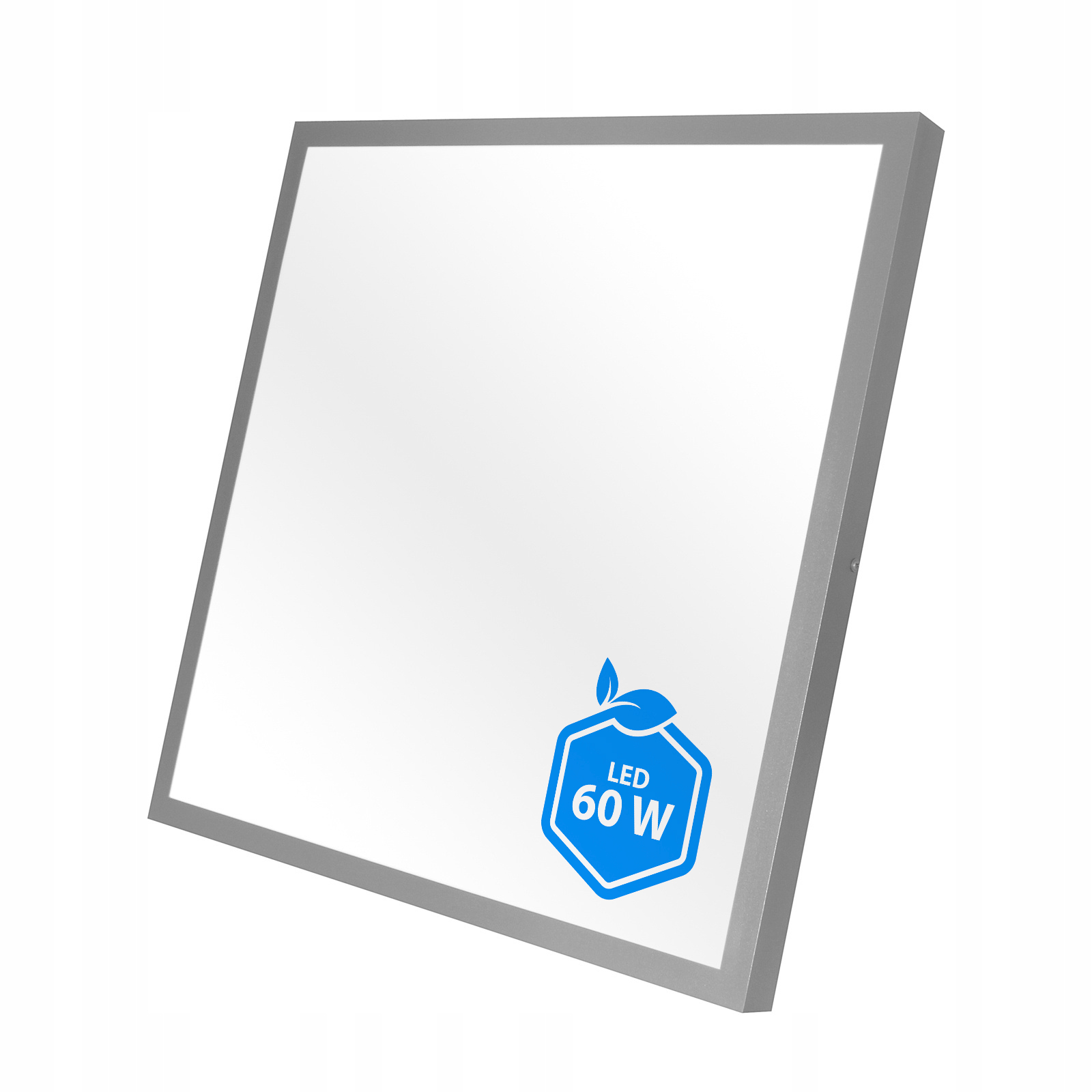 Panel Led 60x60 Plafon, Natynkowy 60w Sufitowy Antracytowy 4000K