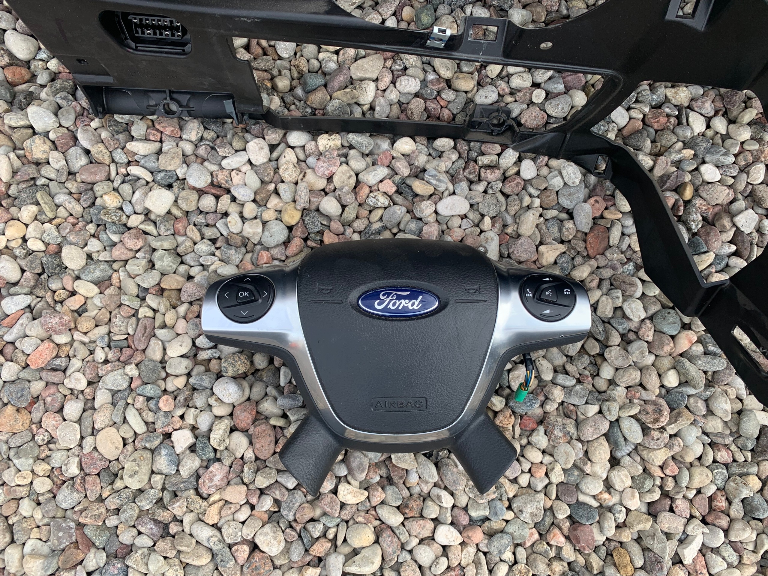 FORD C-MAX MK2 console panneau d'instruments AIR BAG courroies de tension KOMPLET PULPIT original