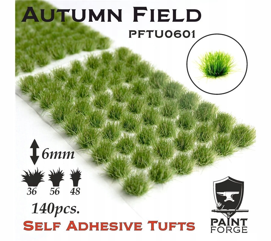 Paint Forge Tuft 6mm Autumn Field