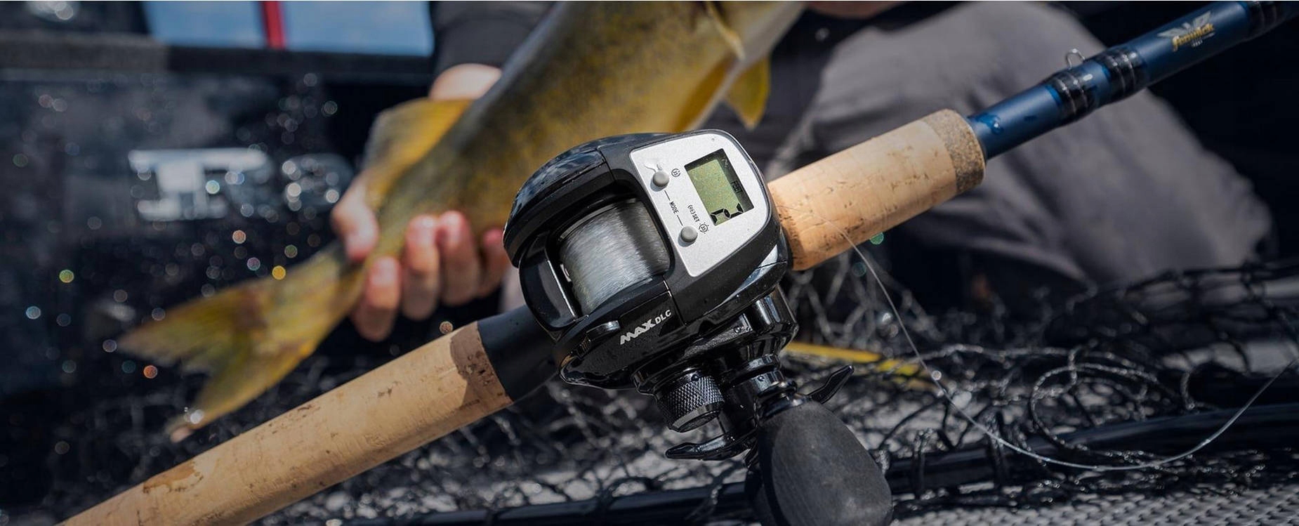 MULTIPLIKATOR Z LICZNIKIEM ABU GARCIA MAX LP DLC Marka Abu Garcia