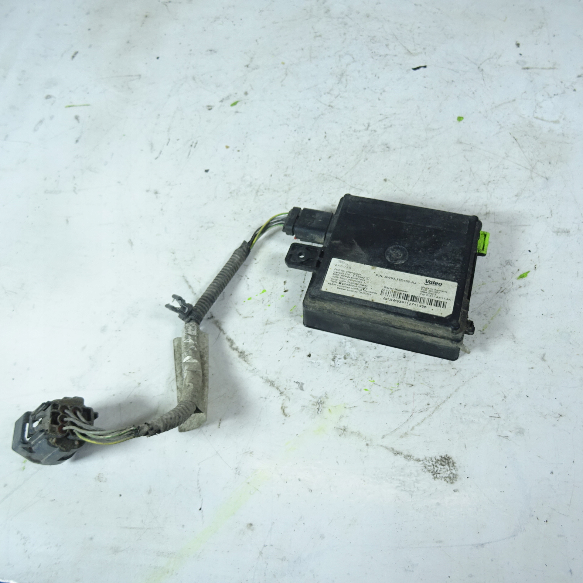 JAGUAR XJ sensor MARTWEGO POLA AW93-14D455-AJ