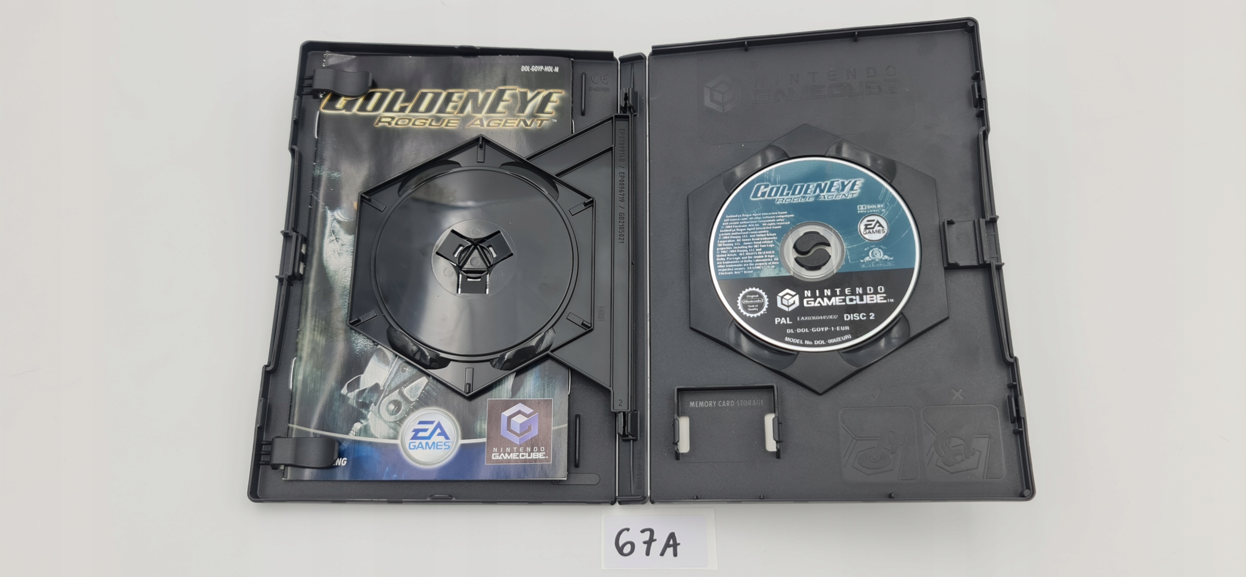 NINTENDO GAMECUBE GOLDENEYE ROGUE AGENT Platforma Nintendo GameCube