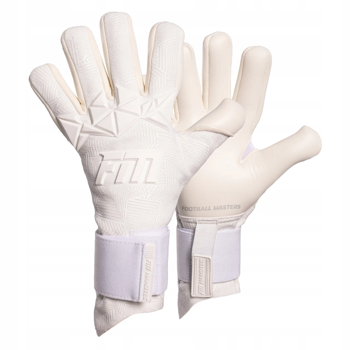 Football Masters Rękawice Bramkarskie Varis X Pro All White r.10