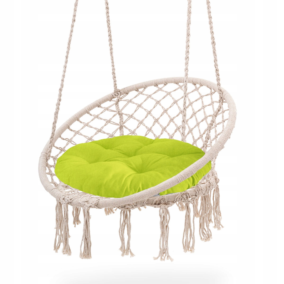 OKRĄGŁA PODUSZKA NA HUŚTAWKĘ FOTEL WISZĄCY 65 CM Marka Domarex