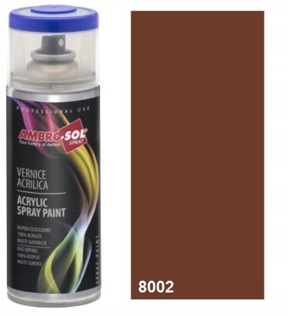 Uni. lakier akrylowy BRĄZOWY SYGNAŁOWY RAL8002