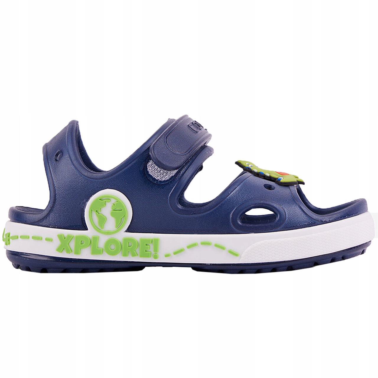Detské sandále Coqui Yogi tmavo-zelené 8861-407-2132-01 26/27