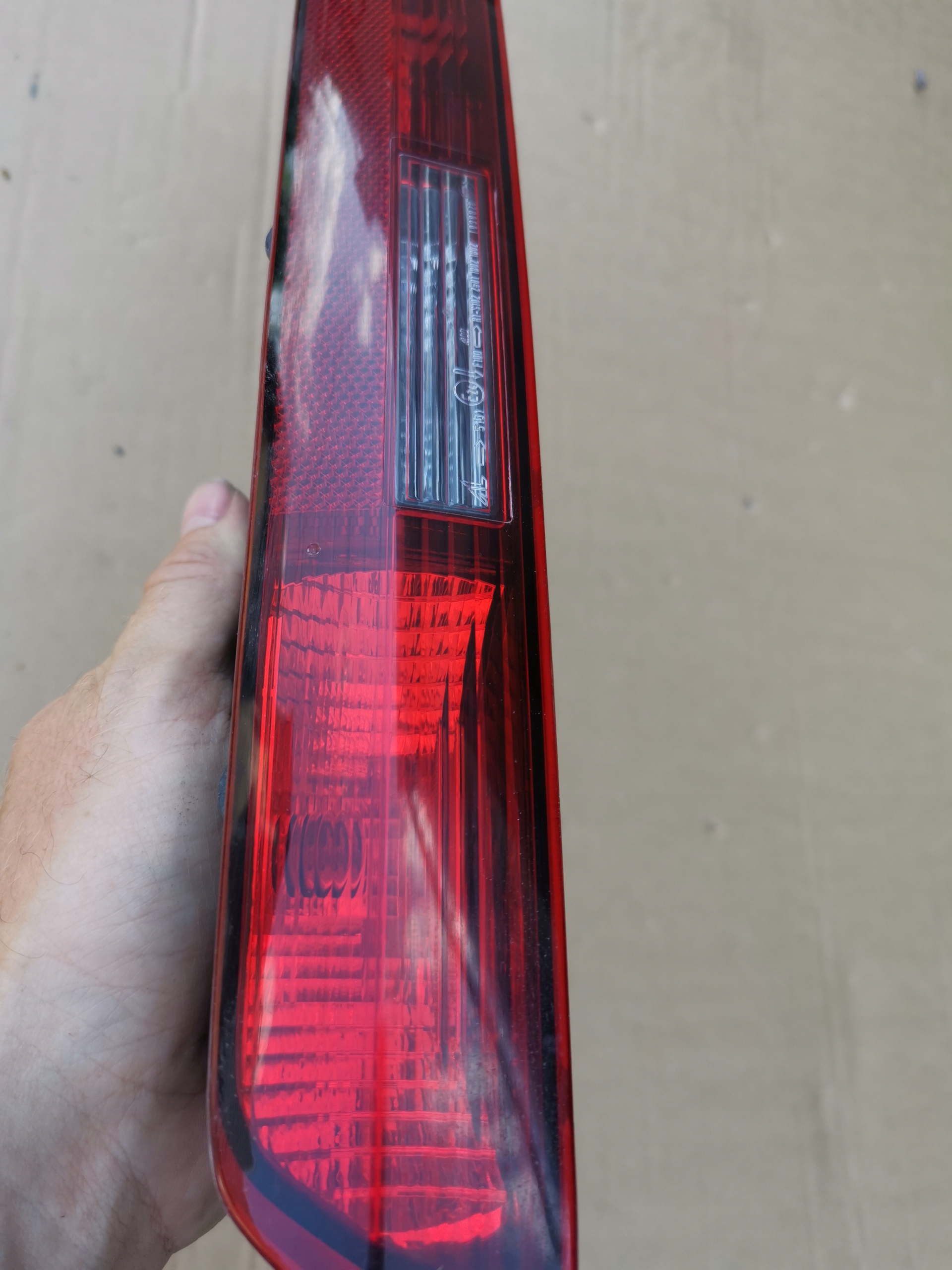 AUDI Q7 2015- W bumper light right rear part rear