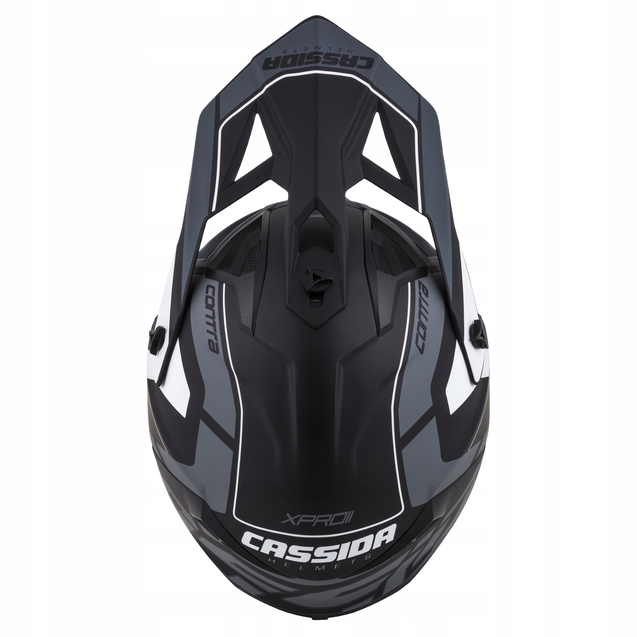 CASSIDA SOS KASK MOTOCYKLOWY CROSS Z WŁÓKNA MAT XS Rodzaj lakieru matowy