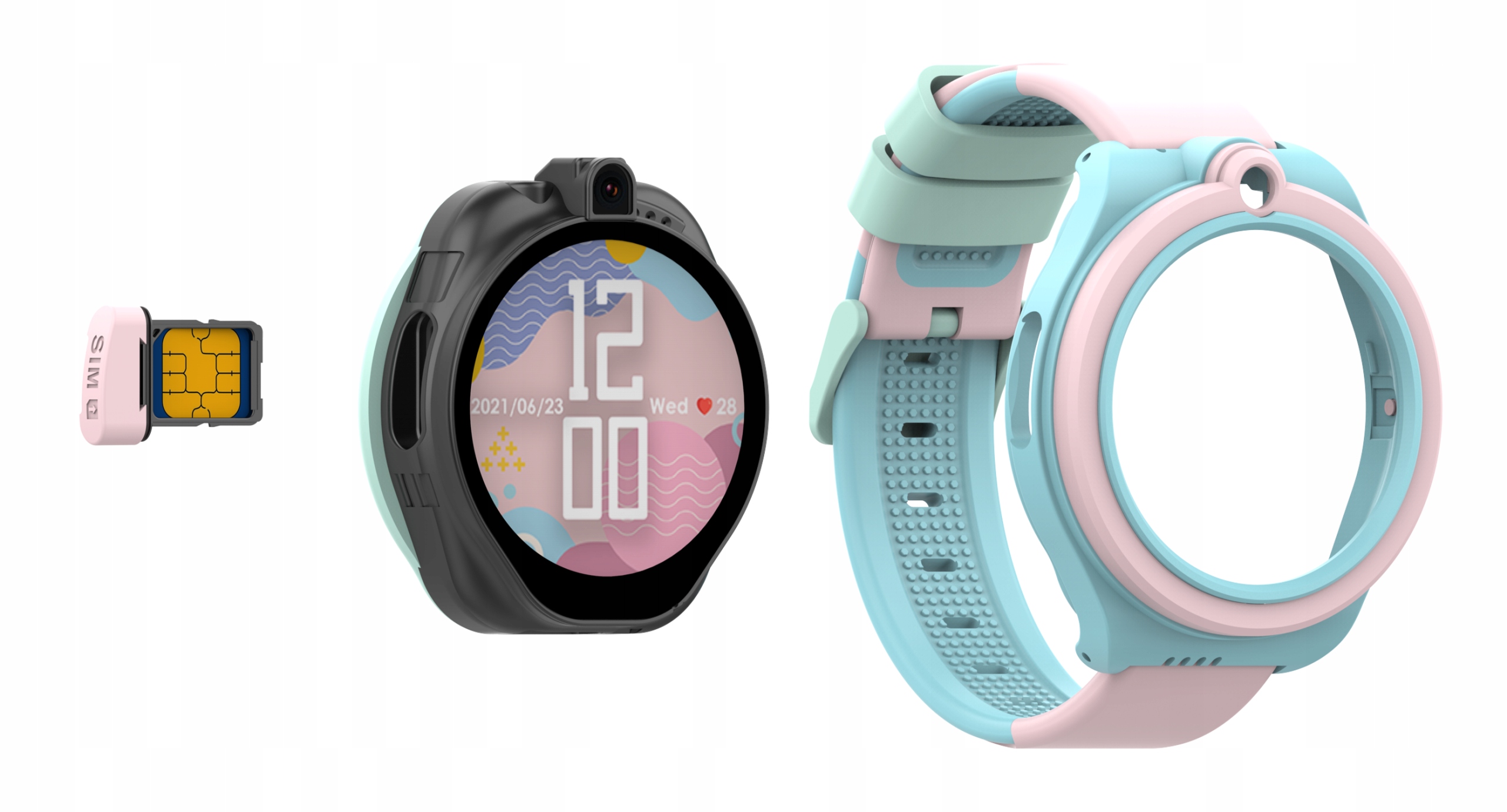 Smartwatch dla dzieci Bemi LINKO różowy Marka Bemi