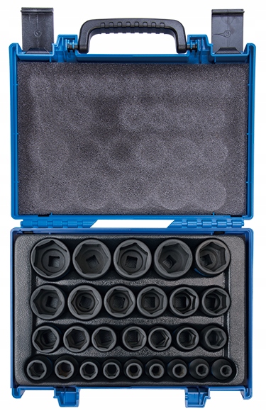 KING TONY Nasadki udarowe 1/2 8-36 mm zestaw 27 szt.