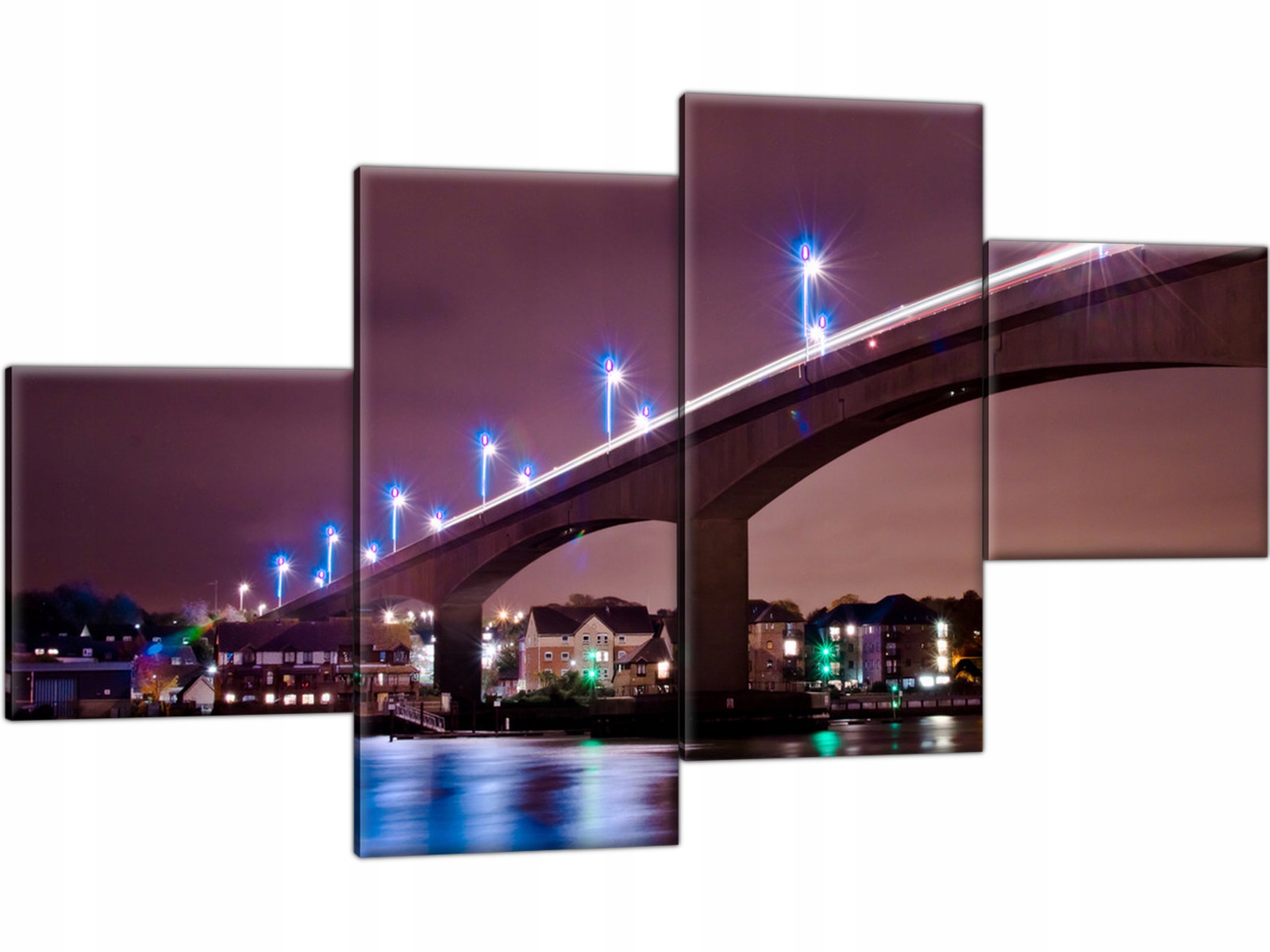 

Southhampton Uk Most Miasto 160x90 Obraz Tryptyk