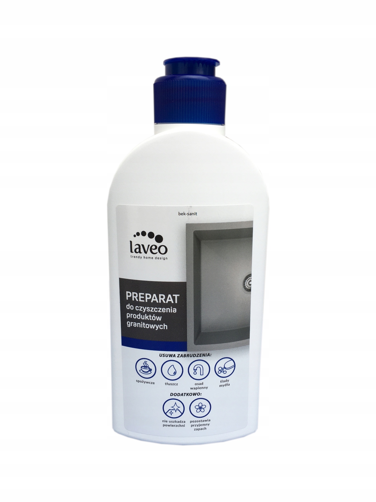 Laveo Środki Do Pielegnacji Zlewów Granitowych kpl Czyszczenie+Konserwacja Marka Laveo