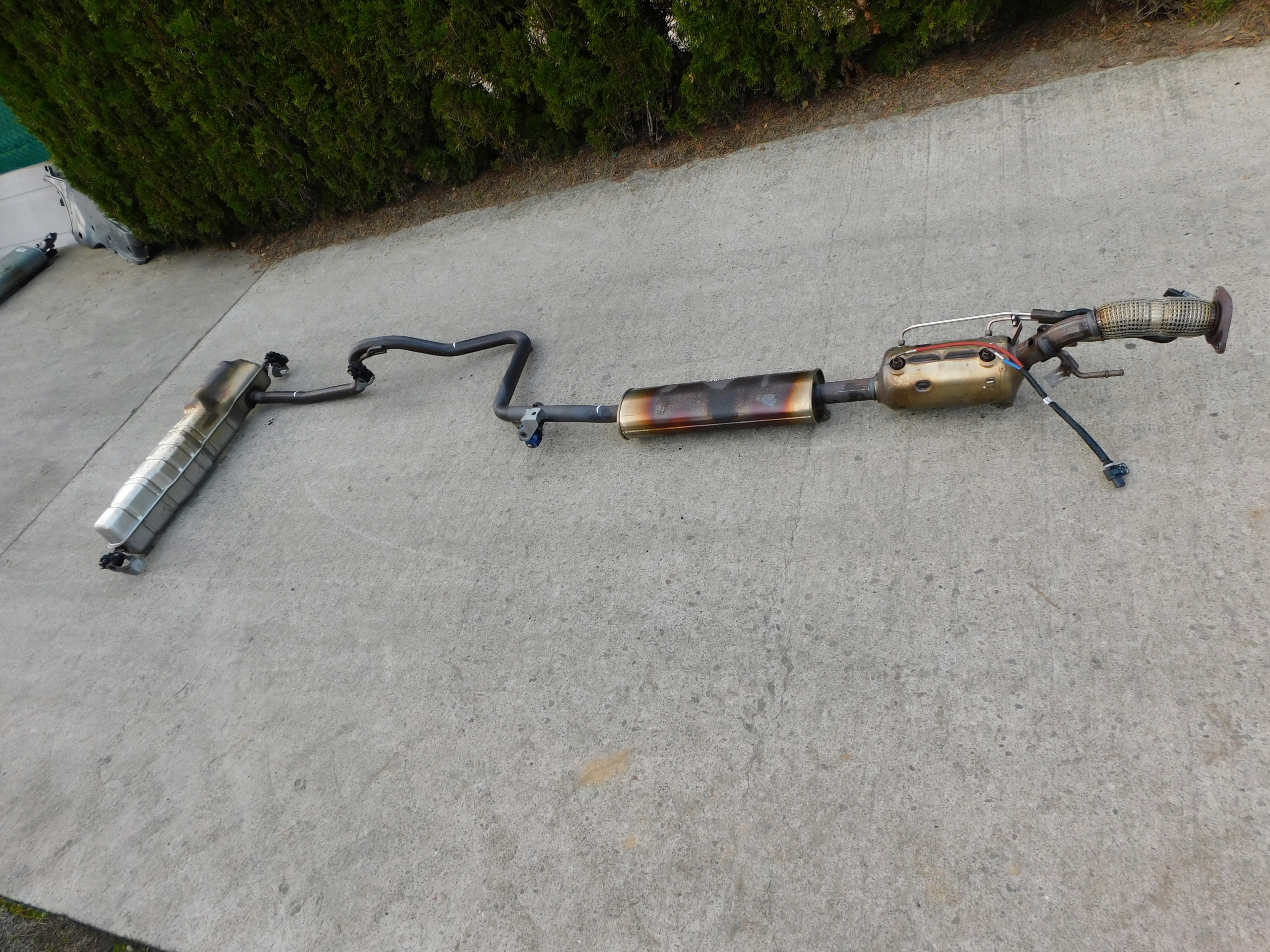 Renault Arkana DPF catalyst complete uklad exhaust OEM