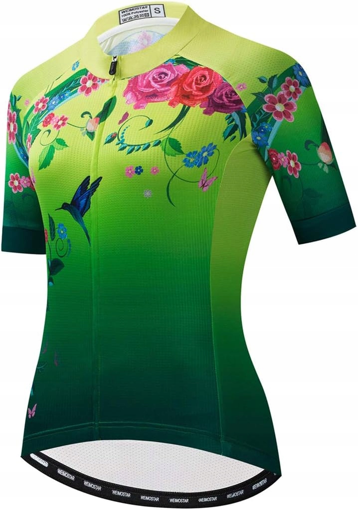 Koszulka rowerowa Santic XL zielony