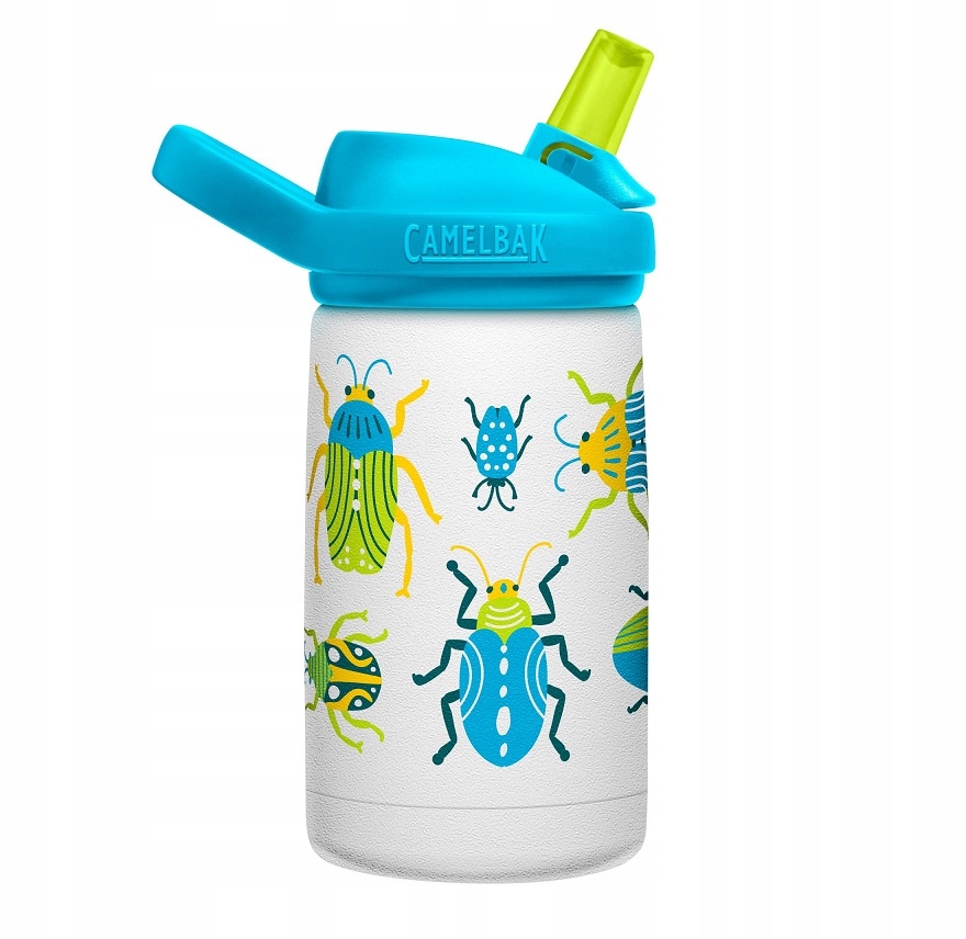 Camelbak Eddy+ Insulated Bidon Termiczny dla dzieci Stal white blue Bugs