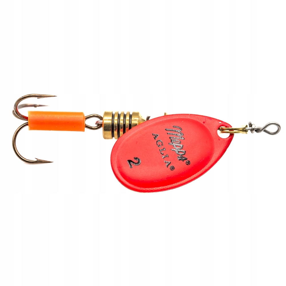 Mepps Aglia Fluo #2 4,5g Red 30166702